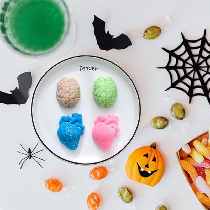 Candle Making Supplies For Beginners - Human Brain And Heart Silicone Molds