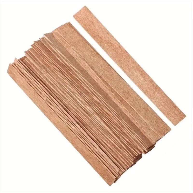 Candle Making Supplies Jars - 50/100 set wooden candle wicks with