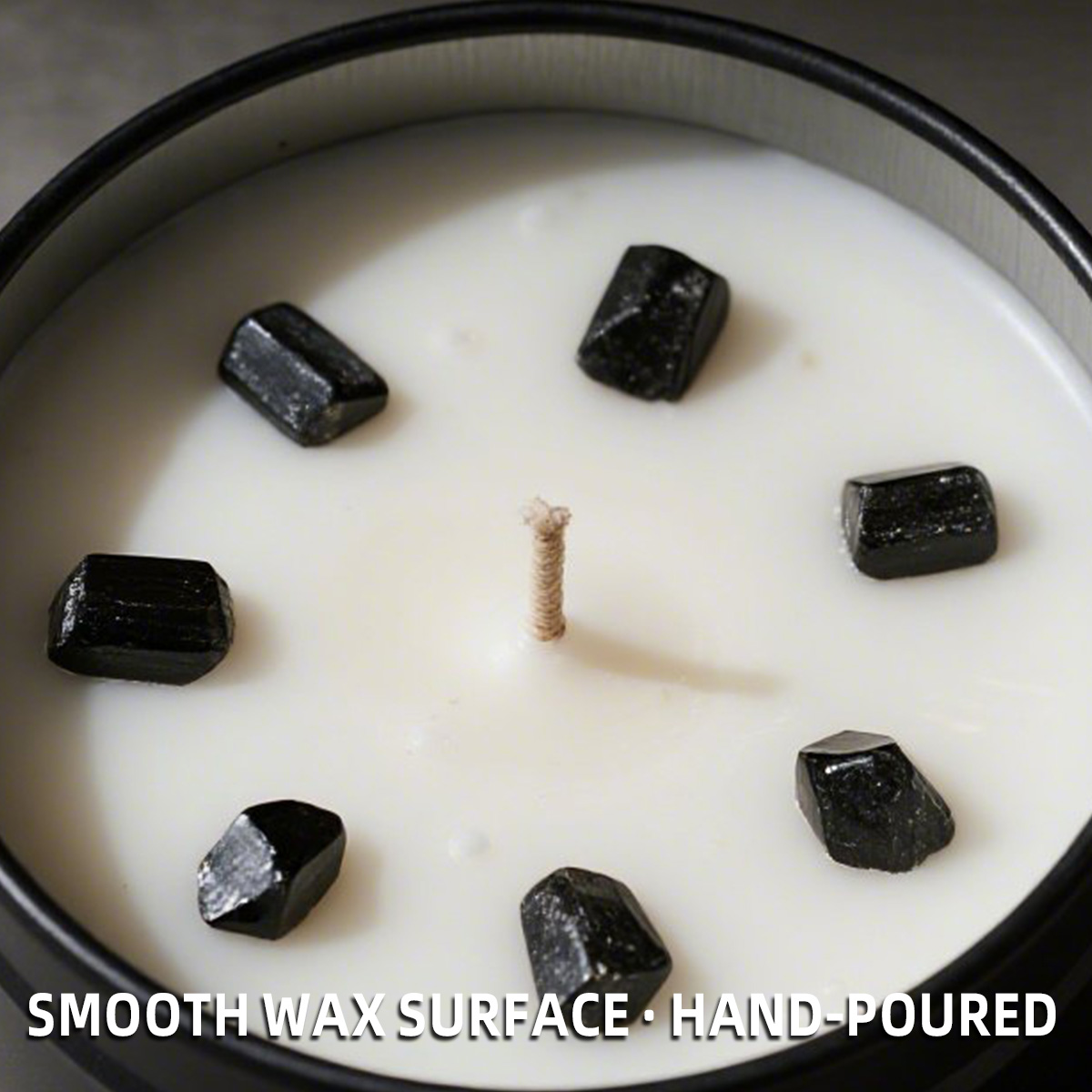 1pc New Moon Scented Candles C - Black Tin Candle 评论和价格