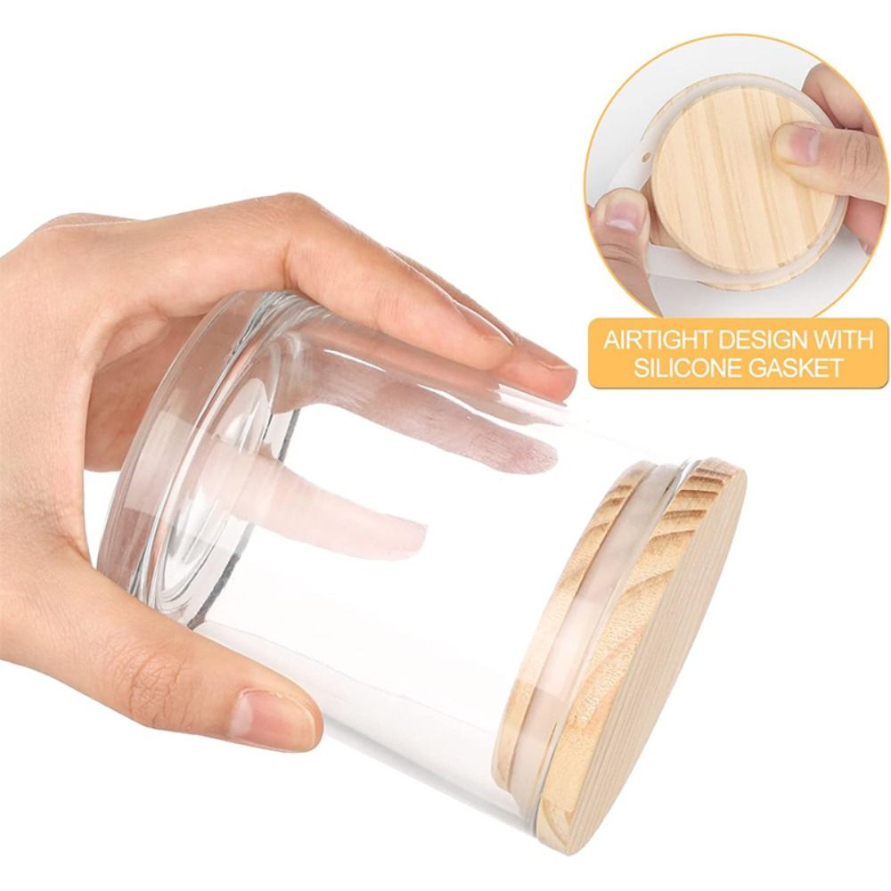 Clear Glass Candle Jars Transp - Candle Making Supplies Jars 评论和价格