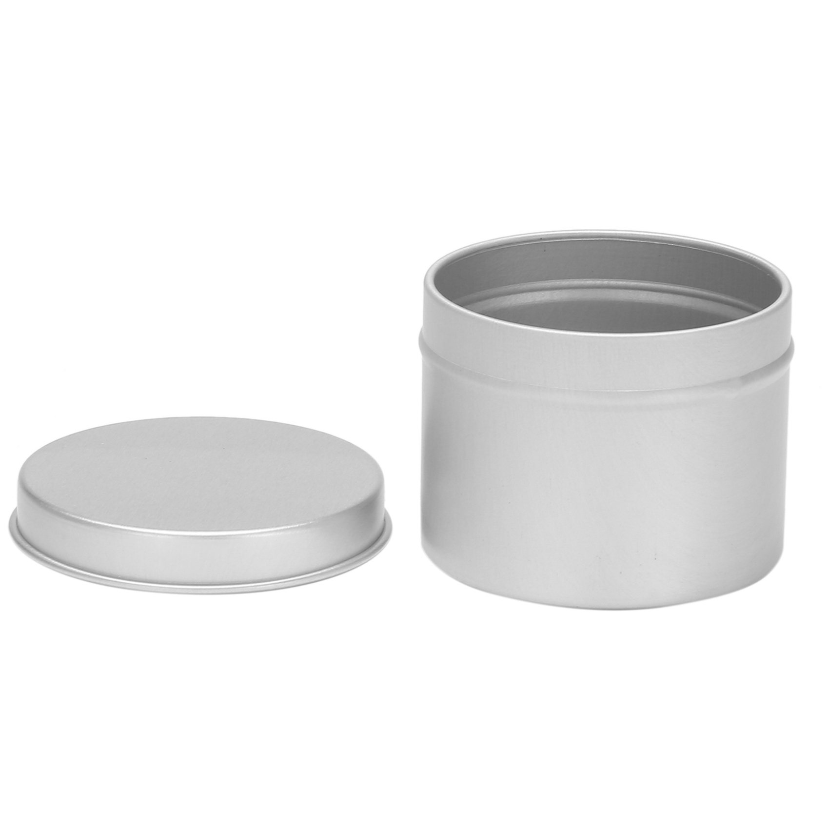 48 Pack Round Metal Tins Box C - Black Tin Candle 评论和价格