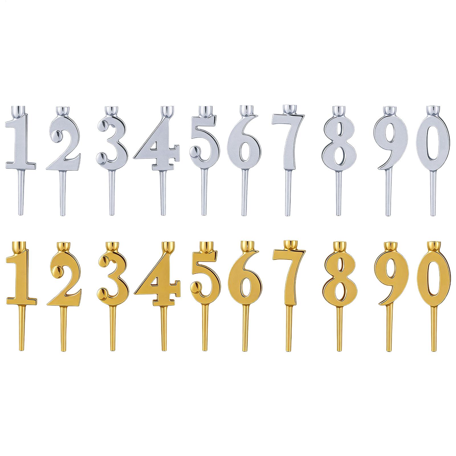 Number Birthday Candle Holders - Candle Supplies In 评论和价格