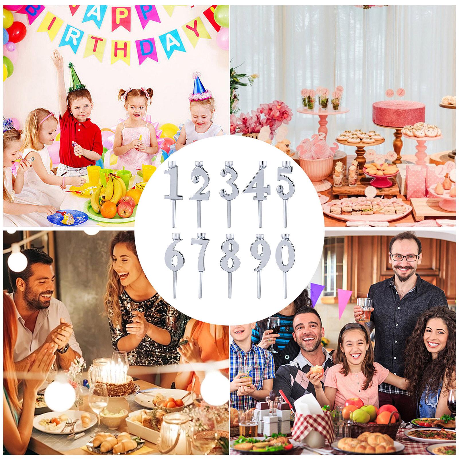 Number Birthday Candle Holders - Candle Supplies In 评论和价格