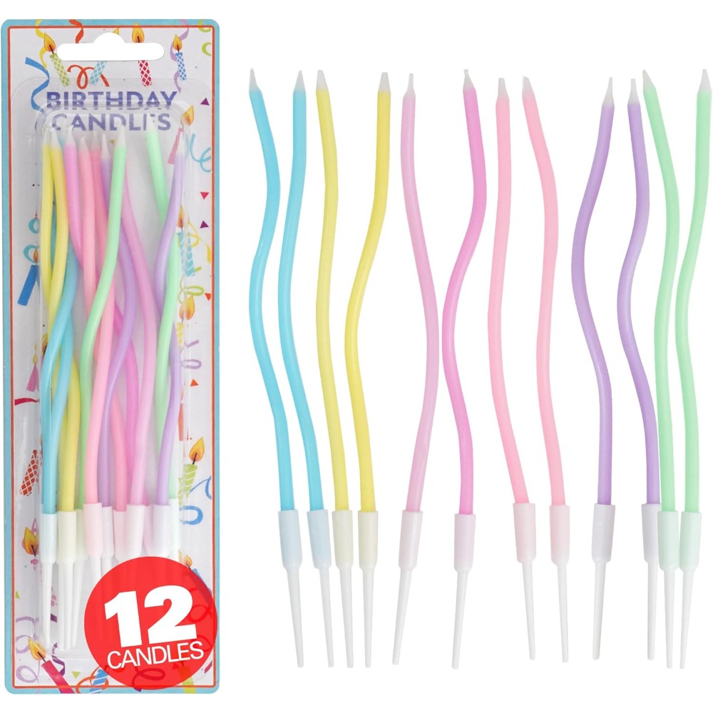 Rainbow Spiral Birthday Cake C - Candle Supplies In 评论和价格