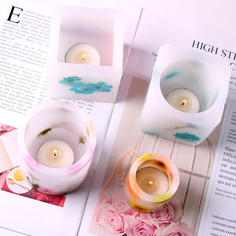 Windproof Wax Cup Acrylic Mold - Candle Making Supplies For Beginners 评论和价格