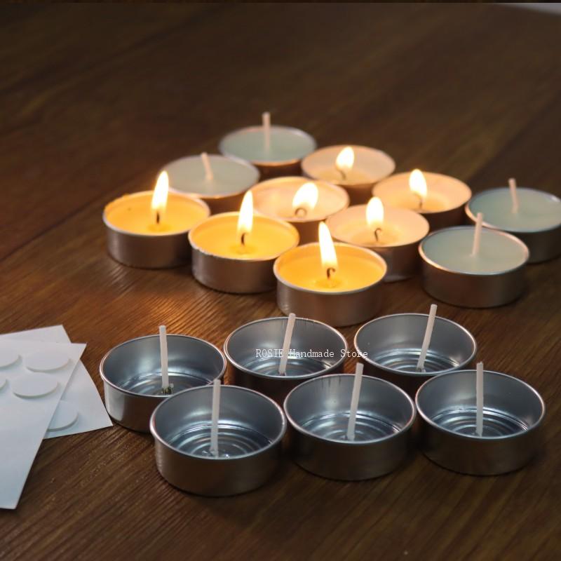 Empty Tea Wax Circular Aluminu - Candle Making Supplies For Beginners 评论和价格