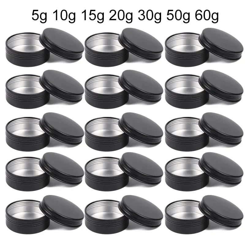 50Pcs Black Empty Candle Jars  - Black Tin Candle 评论和价格
