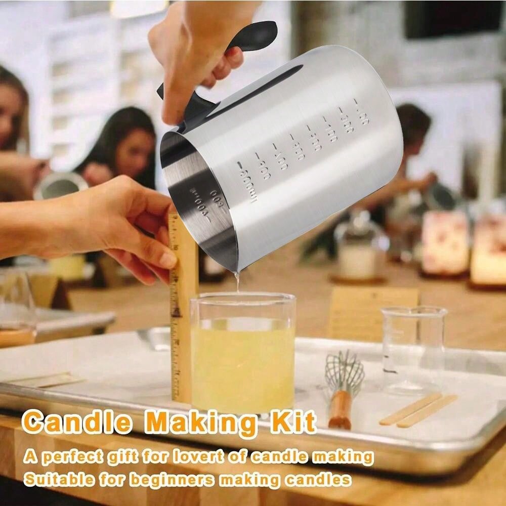 Candle Pouring Pot with Electr - Candle Supplies Kit 评论和价格