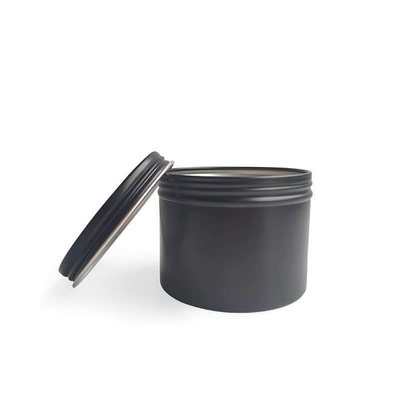 12/24Pcs Round Metal Tin Box C - Black Tin Candle 评论和价格