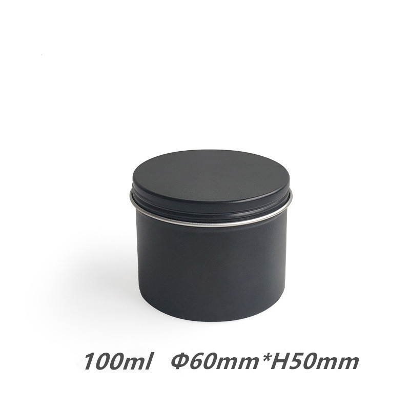 12/24Pcs Round Metal Tin Box C - Black Tin Candle 评论和价格