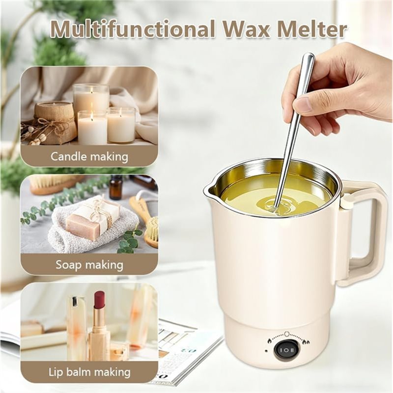 A47U Electric Wax Melting Pot  - Candle Supplies Kit 评论和价格