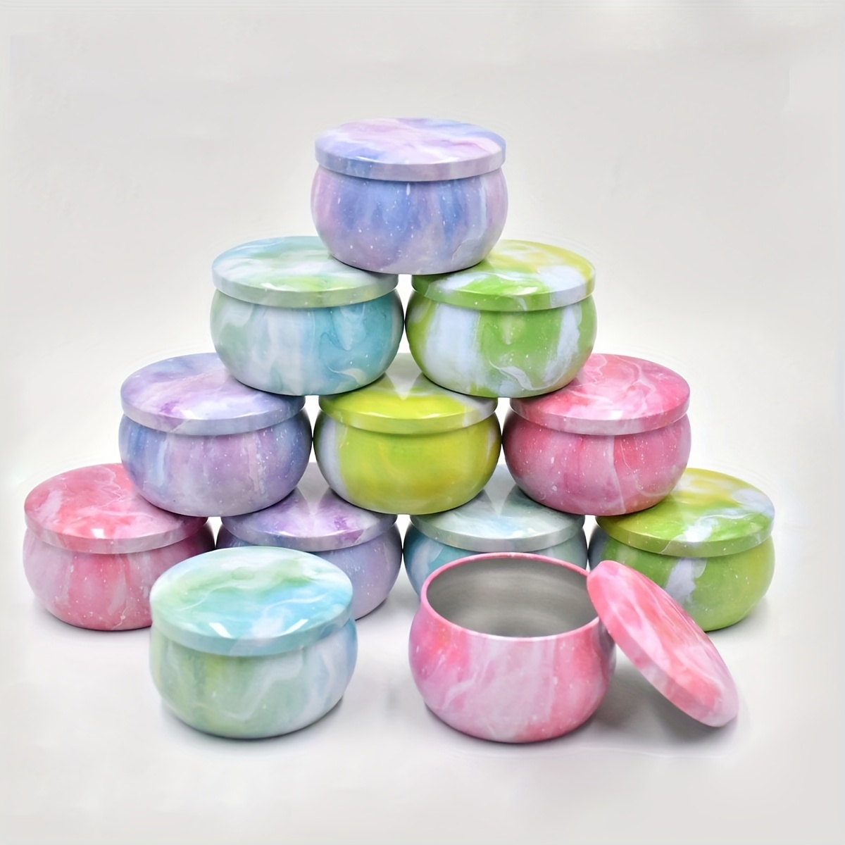 Starry sky patterned metal emp - Candle Making Supplies Jars 评论和价格