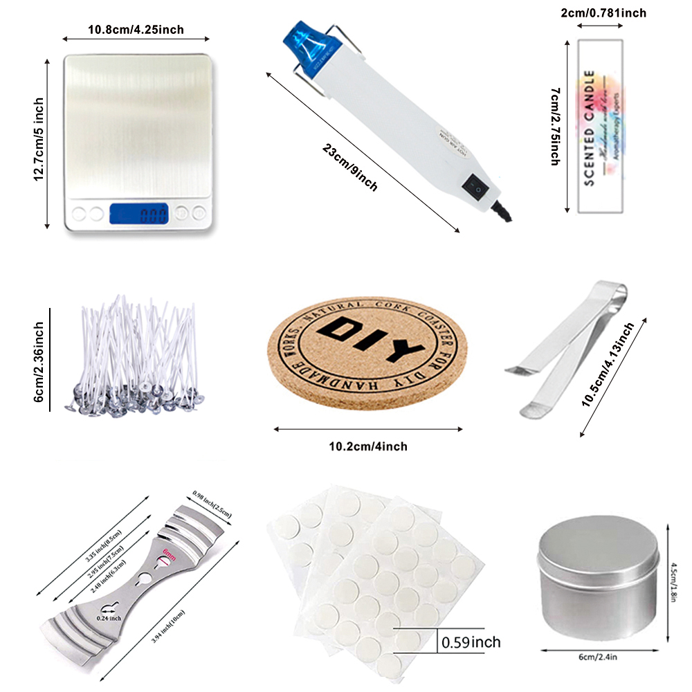 DIY Candle Craft Tools Kit wit - Candle Supplies Kit 评论和价格