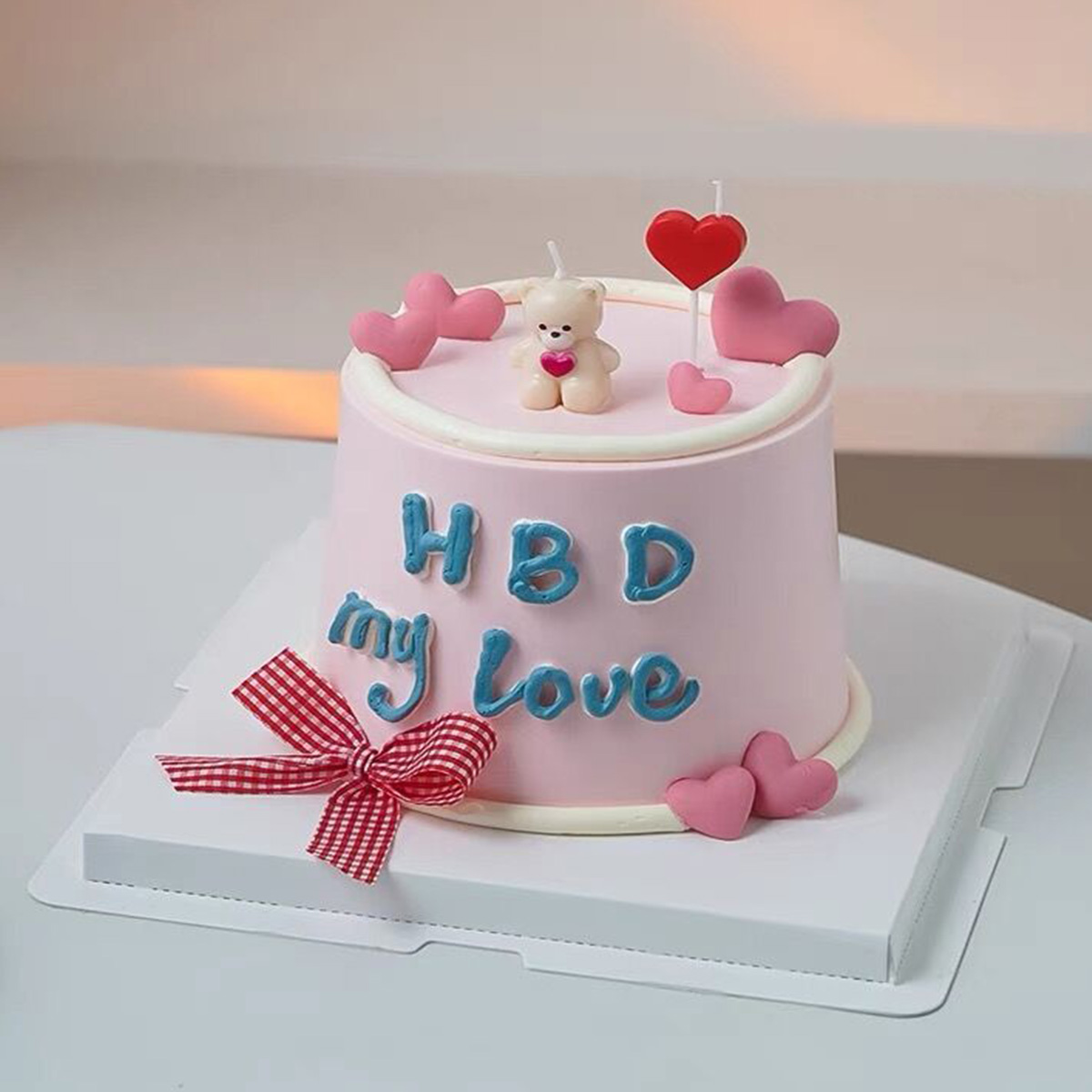 5pcs Cartoon Hug Bear Candle S - Candle Supplies Kit 评论和价格