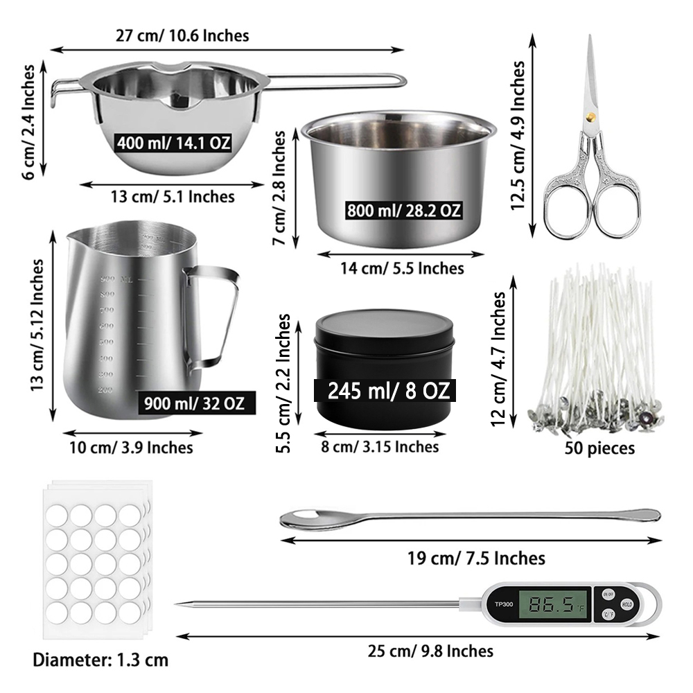 Glintmos DIY Candle Making Kit - Candle Supplies Kit 评论和价格