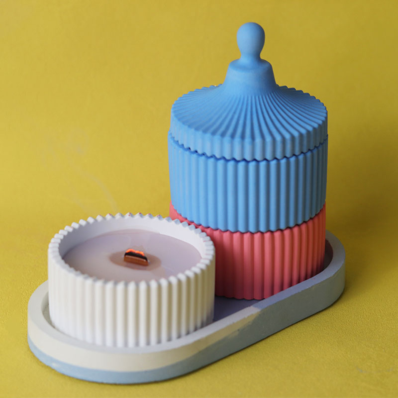 Concrete Candle Jar Silicone M - Candle Making Supplies Jars 评论和价格