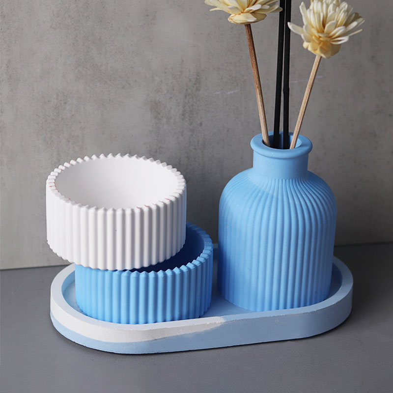 Concrete Candle Jar Silicone M - Candle Making Supplies Jars 评论和价格