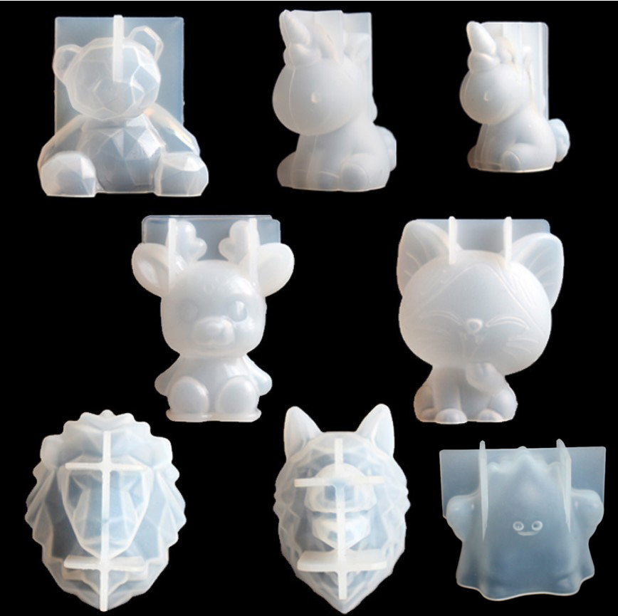 Transparent Unicorn Silicone E - Candle Making Supplies For Beginners 评论和价格