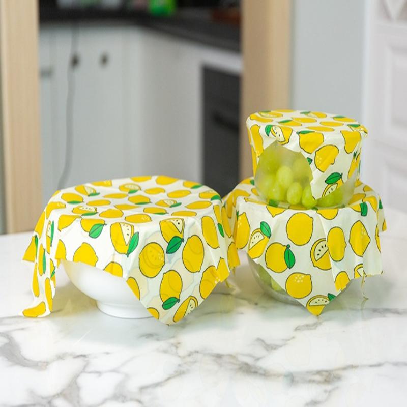 【S】3 Sheets Beeswax Food Wrap  - Beeswax Sheet Roll 评论和价格
