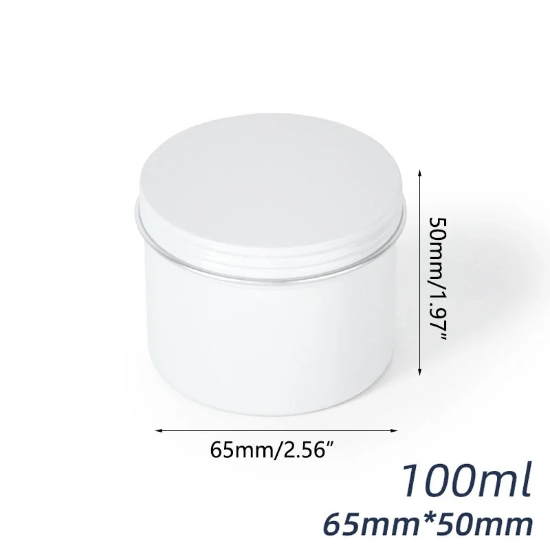 10/20/30Pcs 100/120ml Round Al - Black Tin Candle 评论和价格