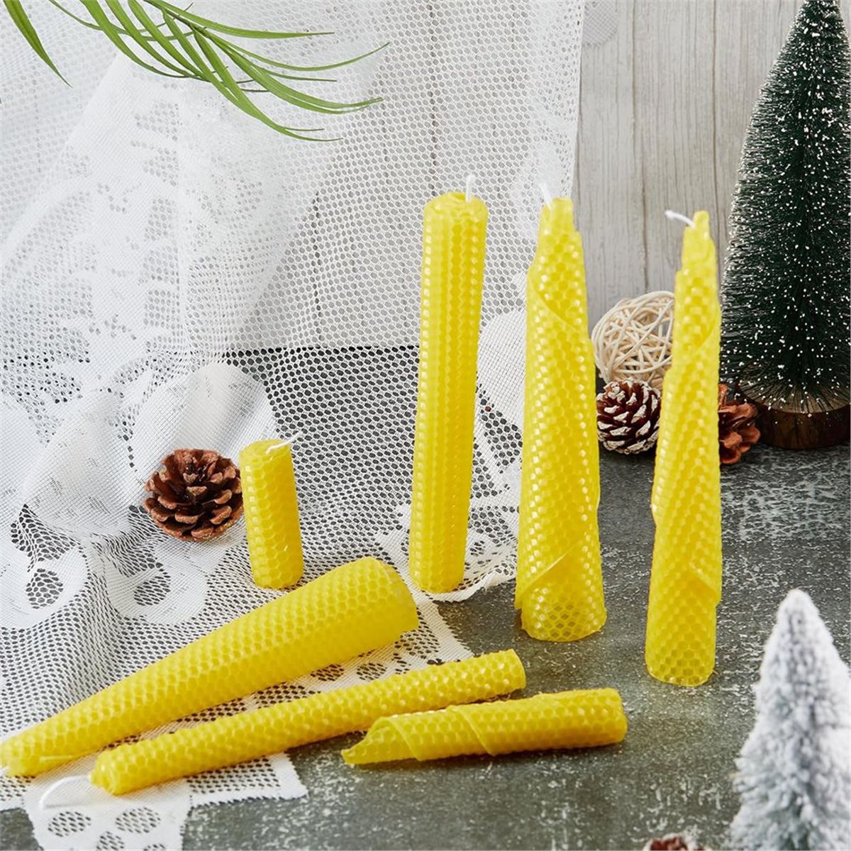 24 Pcs Beeswax Candle Making K - Beeswax Sheet Roll 评论和价格