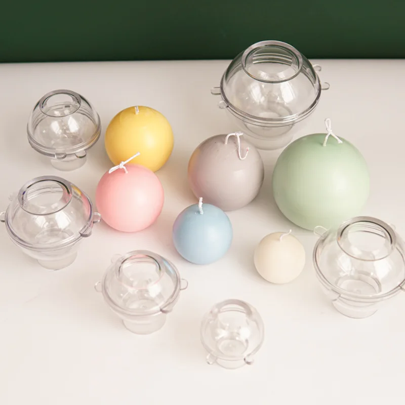 5-8cm Spherical Candle Plastic - Candle Supplies Kit 评论和价格