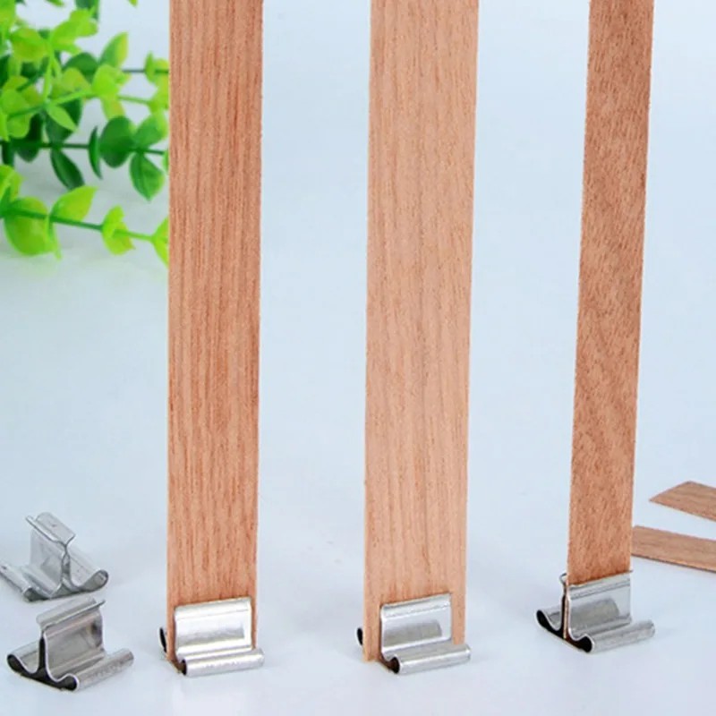 50/100 set wooden candle wicks - Candle Making Supplies Jars 评论和价格