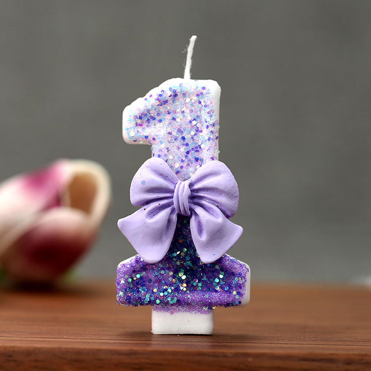 Creative Glitter Gradual Purpl - Candle Supplies In 评论和价格