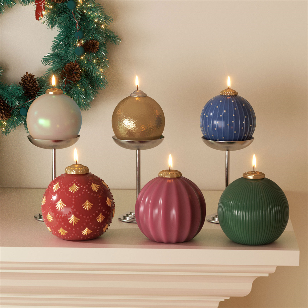 Nicole Christmas Bauble Candle - Candle Making Supplies For Beginners 评论和价格