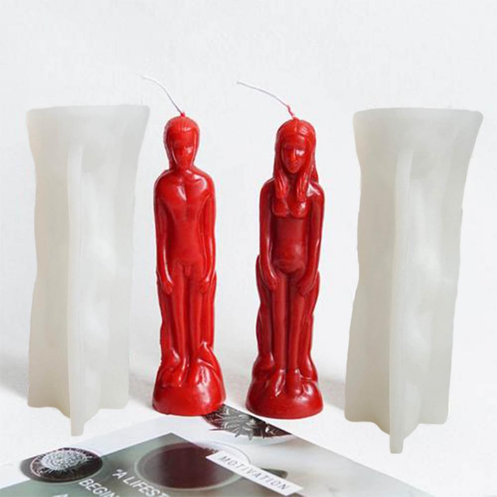 DIY Candle Mold Humanoid Candl - Candle Making Supplies For Beginners 评论和价格