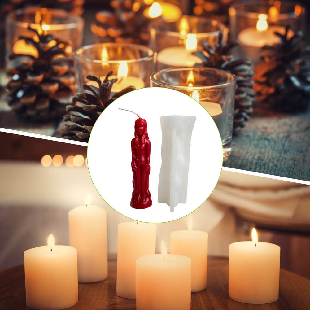 DIY Candle Mold Humanoid Candl - Candle Making Supplies For Beginners 评论和价格