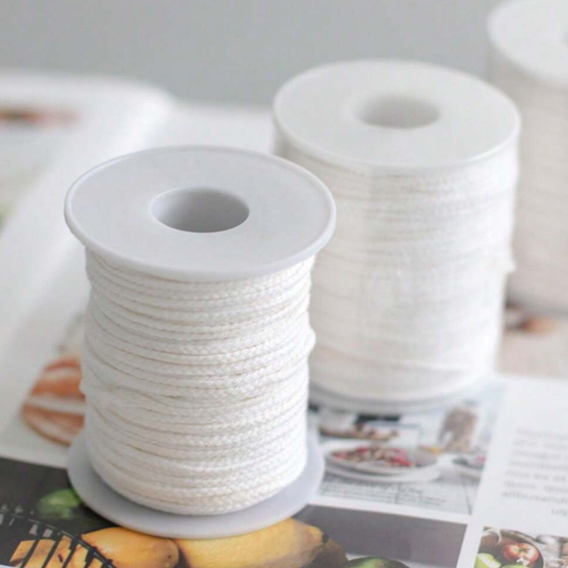 1 Roll Candle Cotton Wicks +10 - Candle Supplies Kit 评论和价格