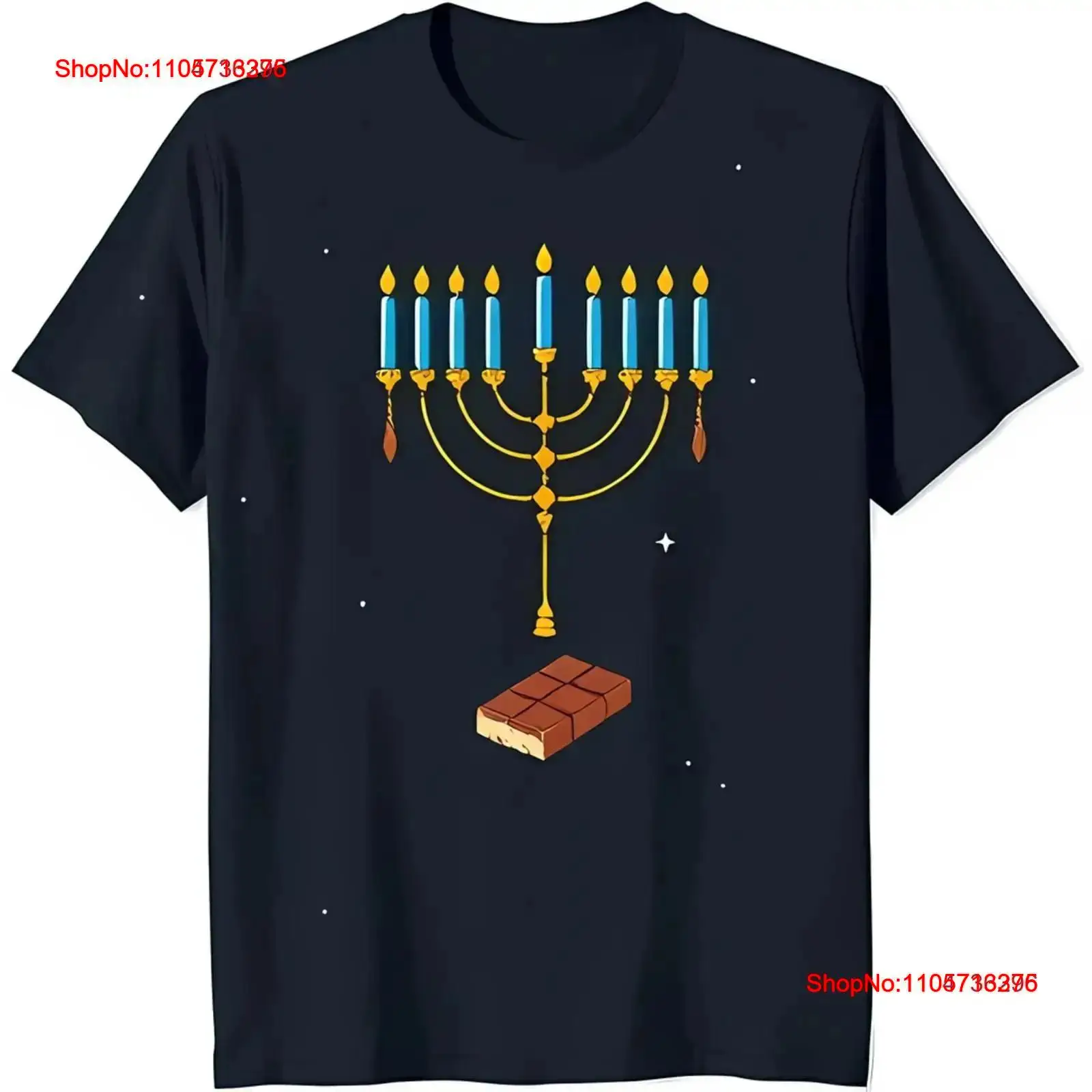 Festive Black T Shirt with Gol - Black Tin Candle 评论和价格