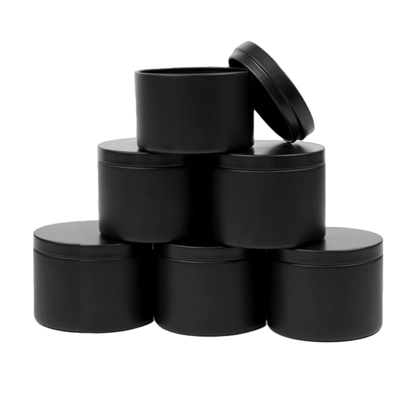 A93E-48Pcs Black Candle Tins,  - Black Tin Candle 评论和价格