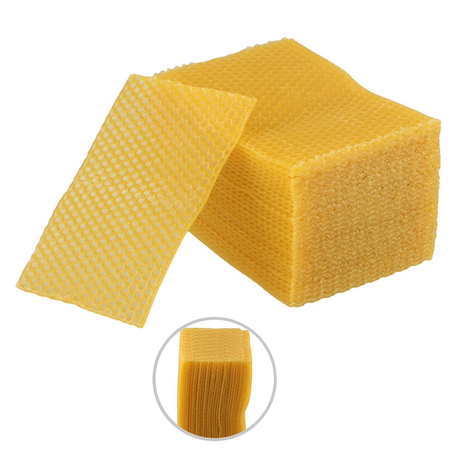 Beeswax Sheets for Beehive Fou - Candle Supplies Beeswax 评论和价格