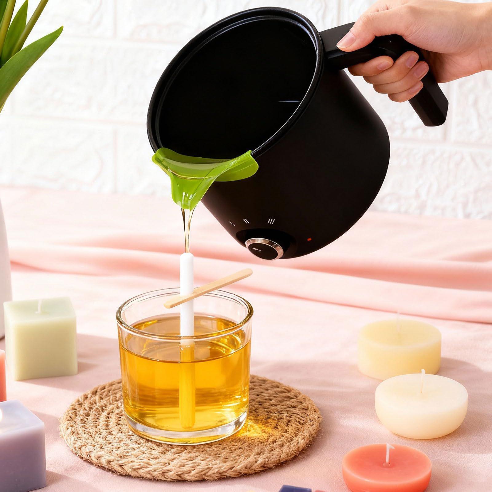 Candle Wax Melting Pot 1.5L La - Candle Supplies Kit 评论和价格