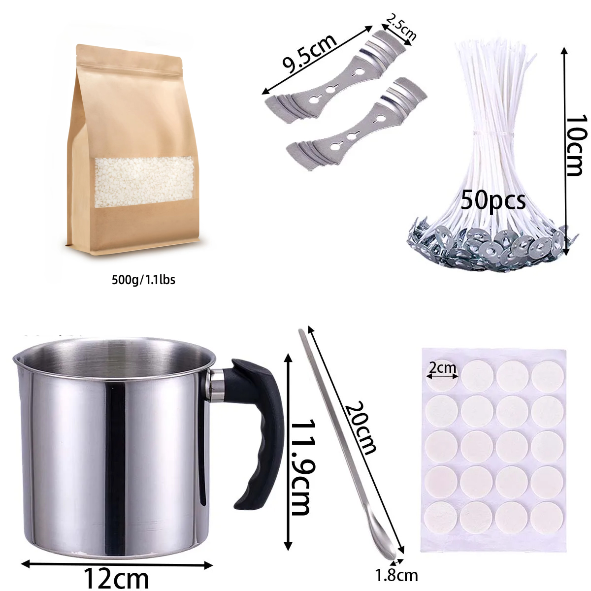 DIY Scented Candle Making Tool - Candle Supplies Kit 评论和价格