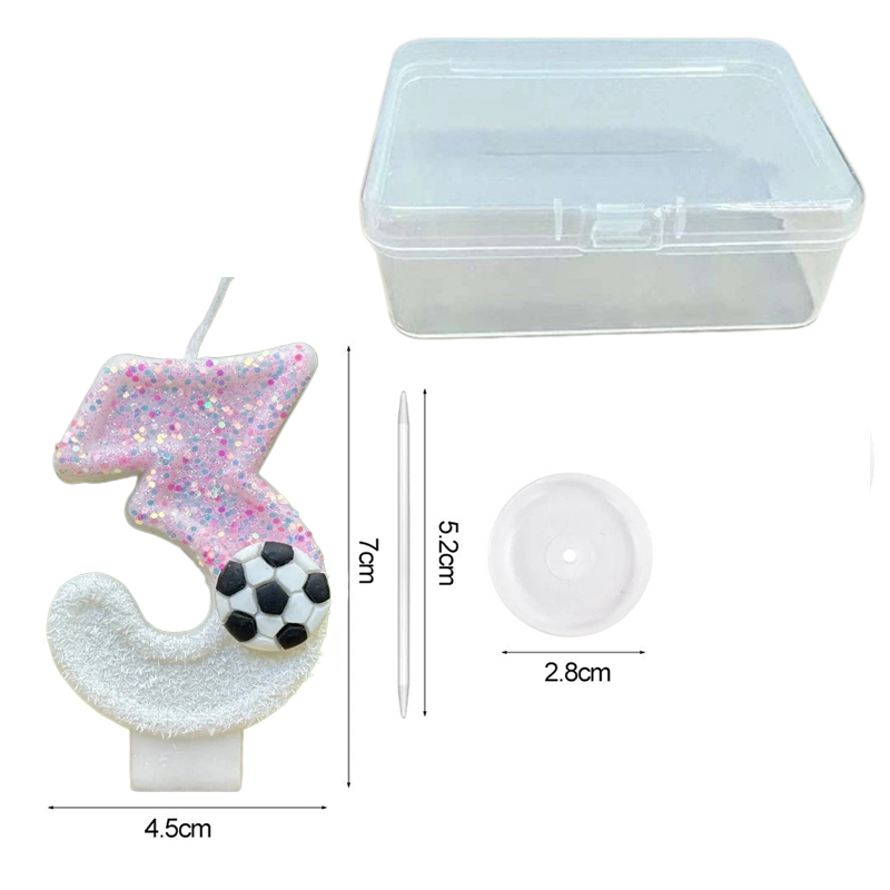 Pink White Sequins Sports Foot - Candle Supplies In 评论和价格