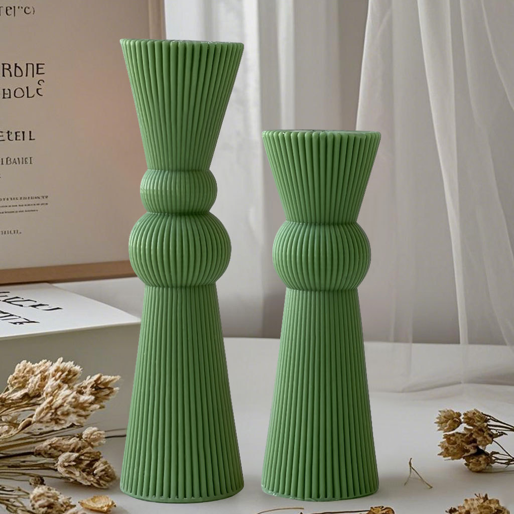 DIY Long Rod Striped Pillar Ca - Candle Making Supplies For Beginners 评论和价格