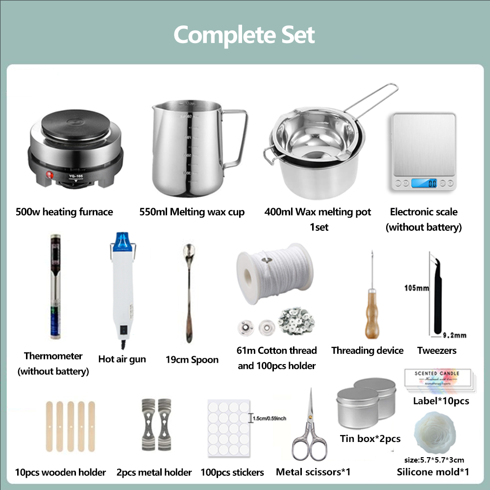 DIY Scented Candle Making Mate - Candle Making Supplies Jars 评论和价格