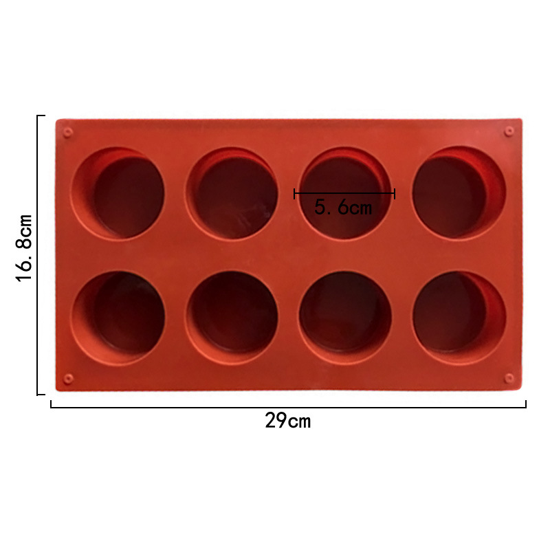 Round Silicone Soap Mold DIY H - Candle Making Supplies For Beginners 评论和价格